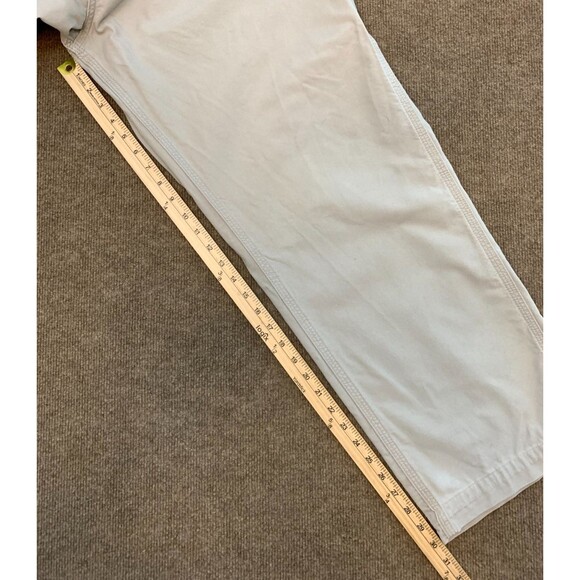 Carhartt Pants Mens 42x32 Canvas Carpenter Cargo Work Utility Loose Khaki B151 - Picture 6 of 8